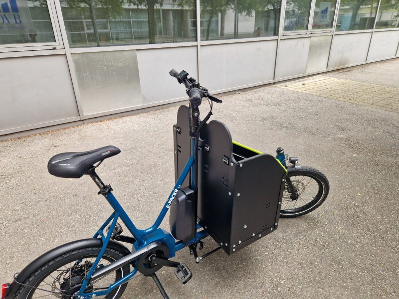 Lastenrad E-PACKR LJ Kiddi – Bild 9