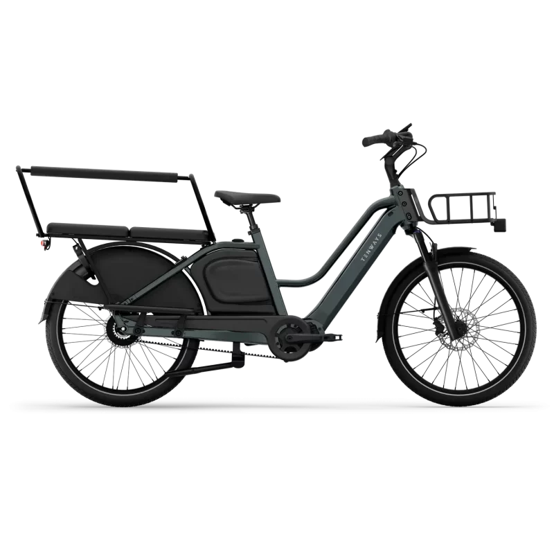 TENWAYS LONGTAIL DUO Cargo-E Bike E-Lastenrad – Bild 2