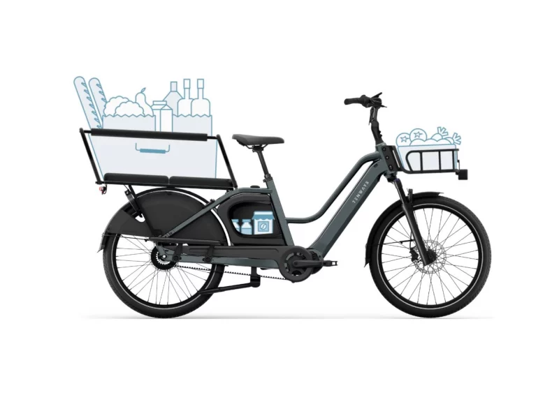 TENWAYS LONGTAIL DUO Cargo-E Bike E-Lastenrad – Bild 4