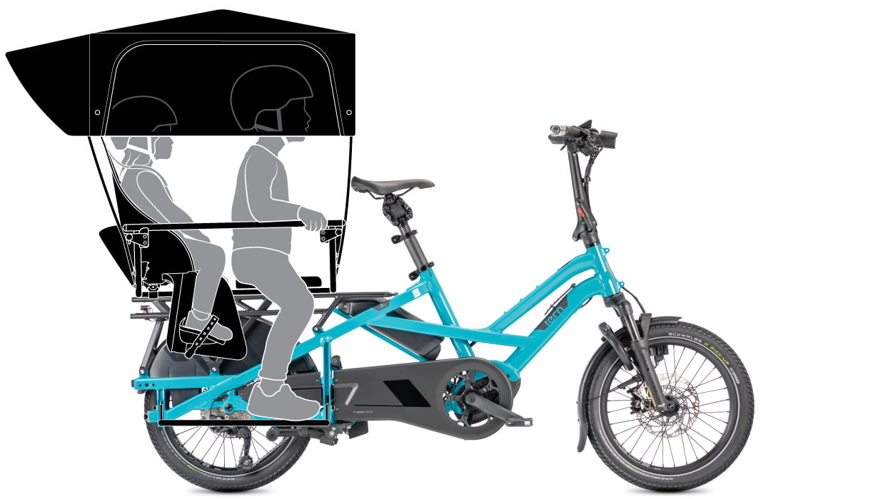 Lastenrad Longtail 2 Kinder Tern GSD – Bild 14