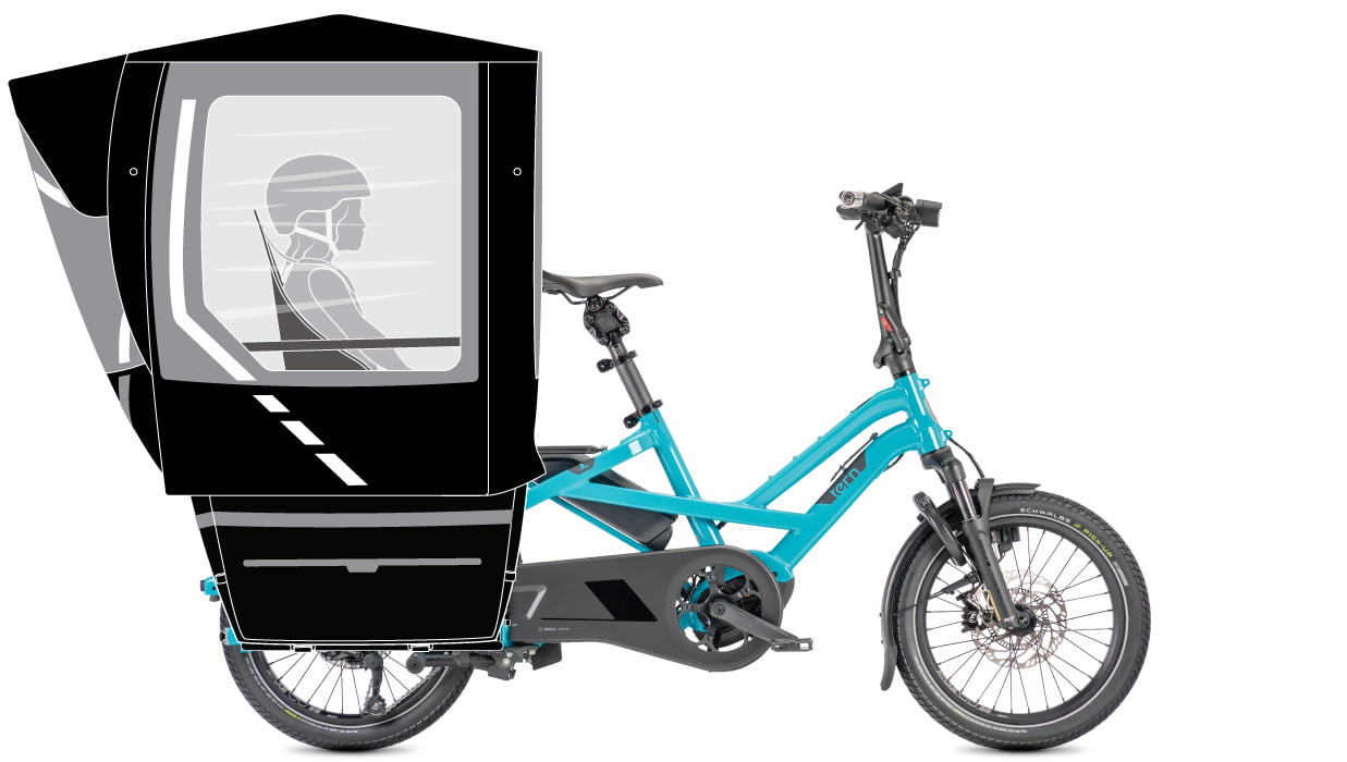 Lastenrad Longtail 2 Kinder Tern GSD – Bild 13