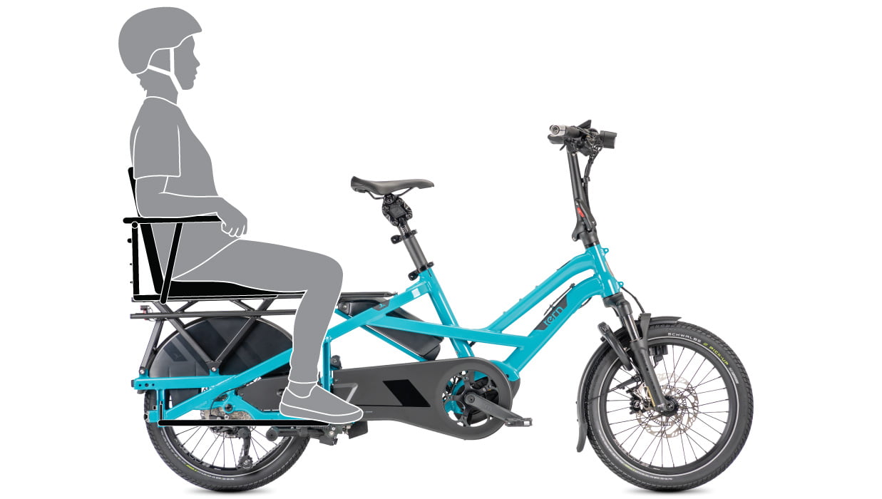 Lastenrad Longtail 2 Kinder Tern GSD – Bild 12