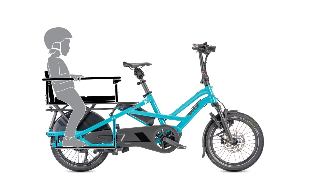 Lastenrad Longtail 2 Kinder Tern GSD – Bild 11